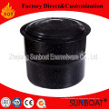 Sunboat Cast Iron Enamel Pot Esmalte Maceta